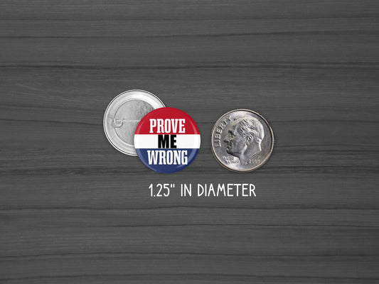 Freedom Charlie Kirk Pinback Button – Political Pin, Conservative Lapel Badge, 1.25" or 2.25"