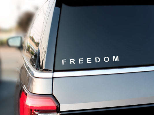 Freedom Decal, Charlie Kirk, America Patriot Stickers, USA, True Patriot