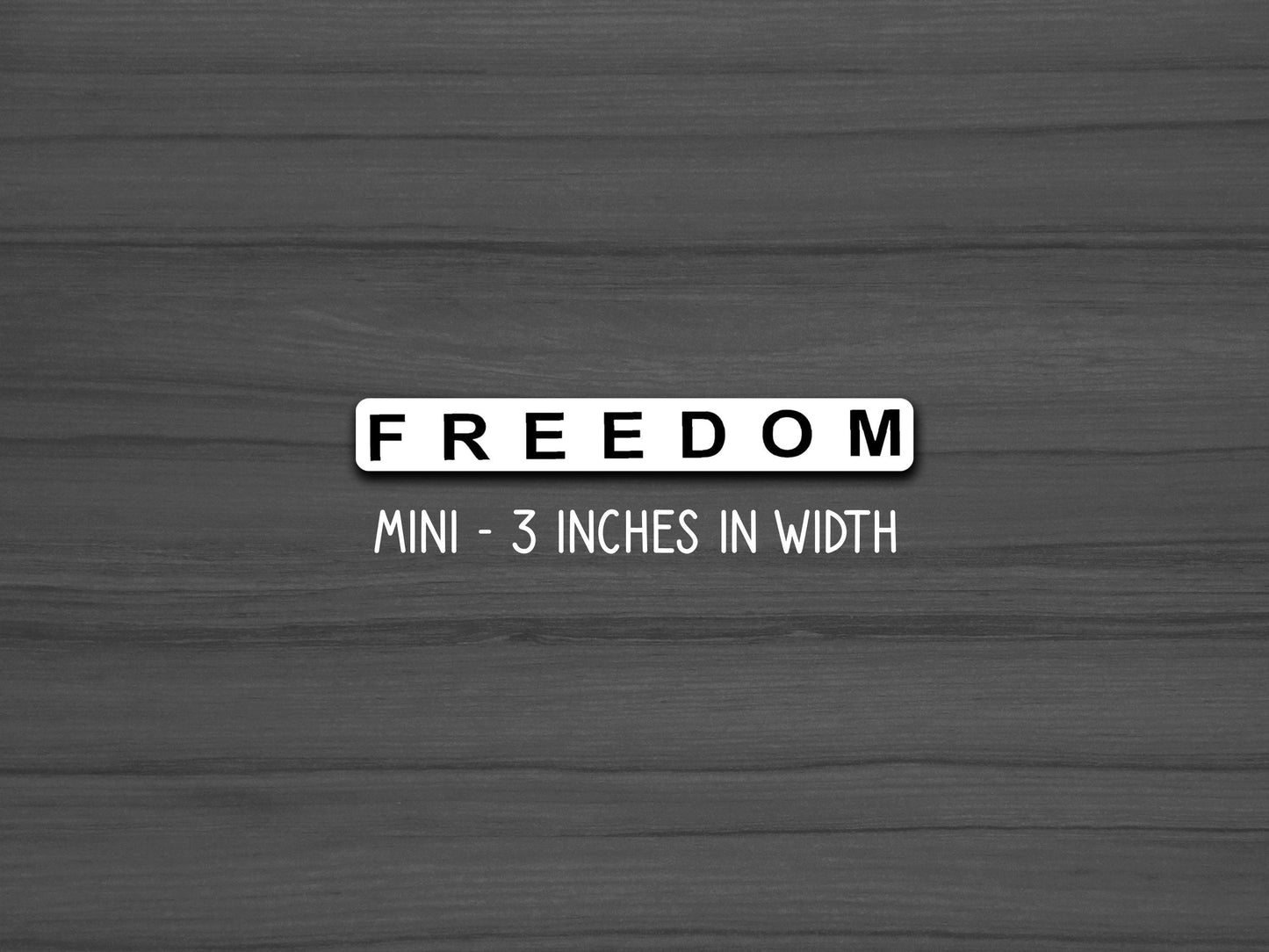 Freedom Sticker, Charlie Kirk, America Patriot Stickers, USA, True Patriot