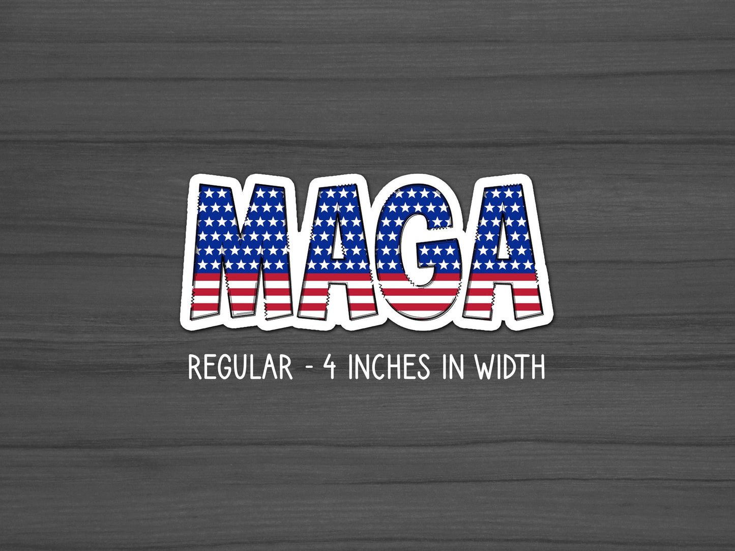 MAGA Sticker, Charlie Kirk, America Patriot Stickers, USA, True Patriot, Trump, Free Shipping