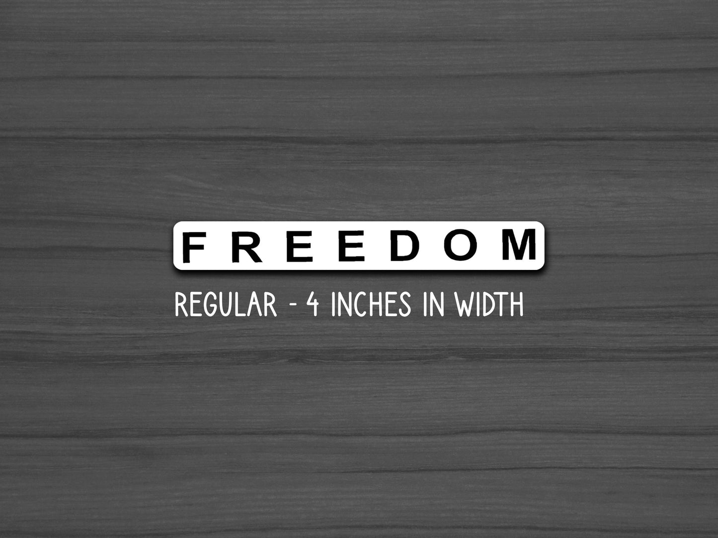 Freedom Sticker, Charlie Kirk, America Patriot Stickers, USA, True Patriot