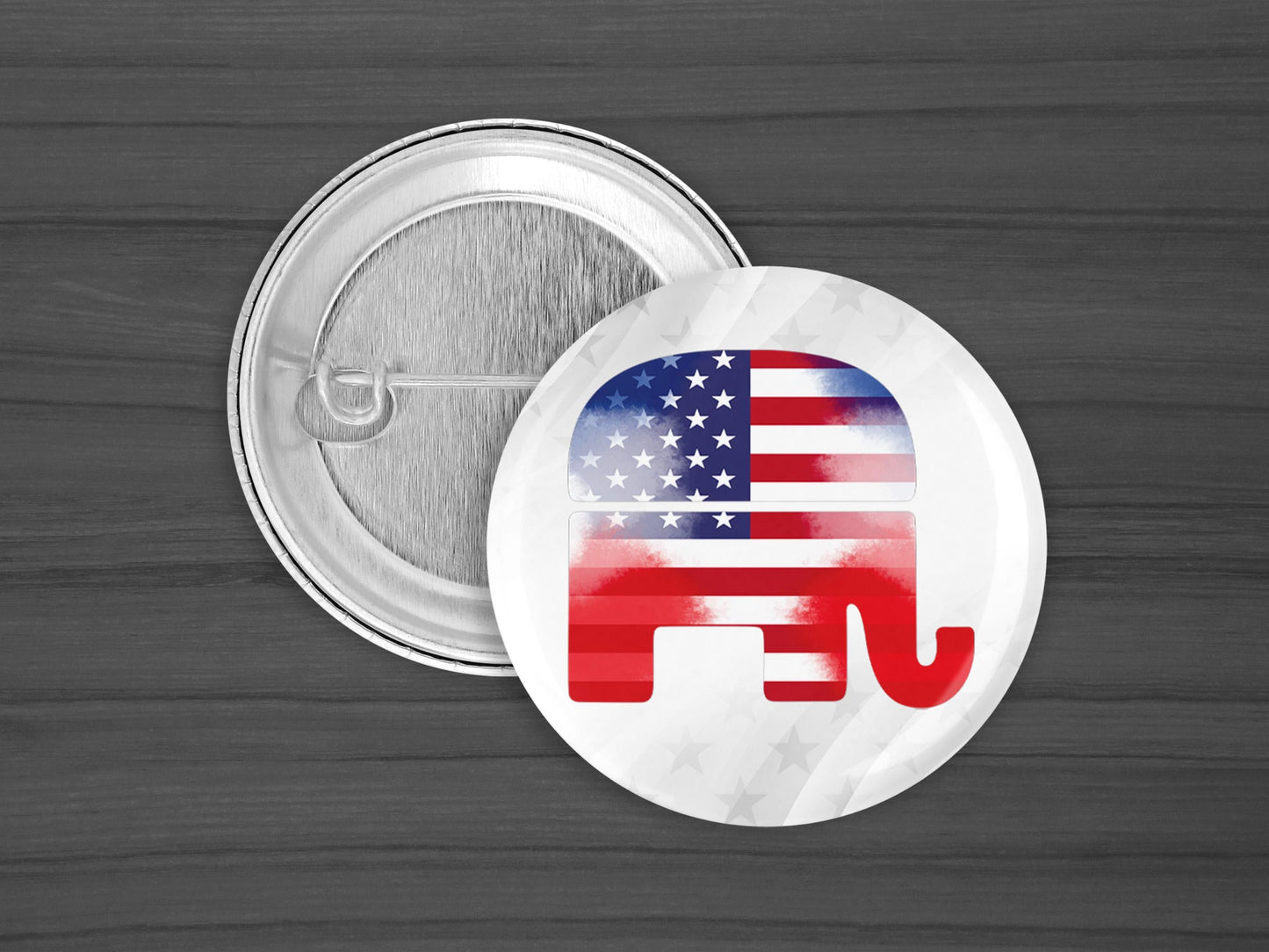 Freedom Charlie Kirk Pinback Button – Political Pin, Conservative Lapel Badge, 1.25" or 2.25"