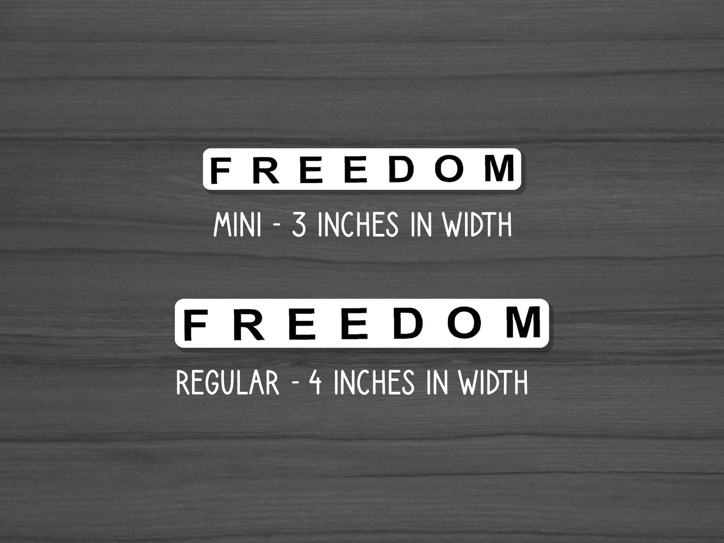 Freedom Sticker, Charlie Kirk, America Patriot Stickers, USA, True Patriot