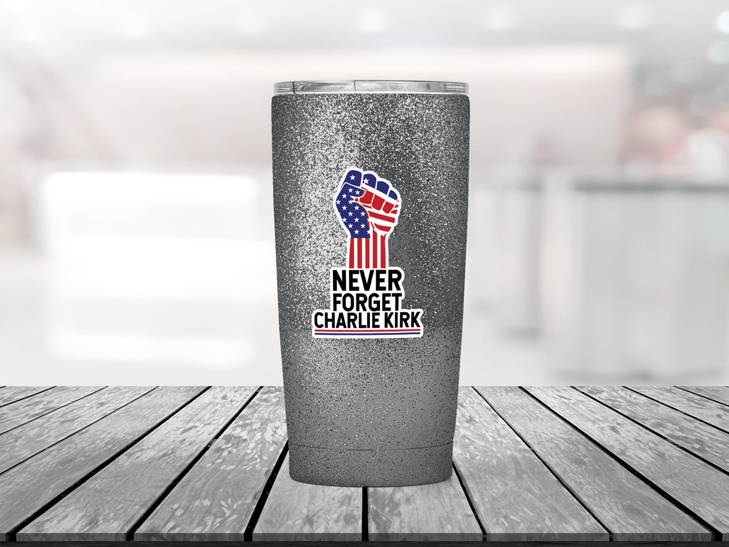 Charlie Kirk Freedom Sticker, I Am Charlie, America Patriot Stickers, USA, True Patriot